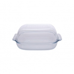 Γάστρα Γυάλινη Crystal 35x23cm 5.7lt Estia