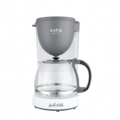 Καφετιέρα Φίλτρου 750W GUSTO WHITE 1.25lt Estia