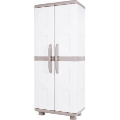 Ντουλάπα Πλαστική Μπεζ Άρια Homeplast