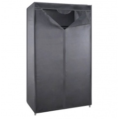Ντουλάπα Υφασμάτινη 75x46x160εκ Γκρι Ankor