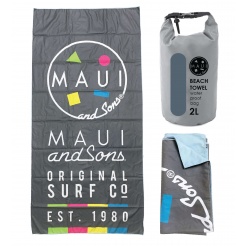 Πετσέτα Θαλάσσης Microfiber 90x180 Maui & Sons Surf