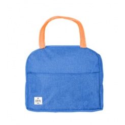 Τσάντα Φαγητού Ισοθερμική 6lt Denim Blue Estia