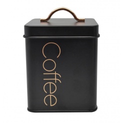Βάζο Μεταλλικό Coffee Μαυρο-Rose Gold 11,2X11,2X16,5Εκ.Ankor