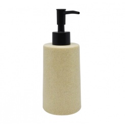Dispenser Πολυεστερικό Εφε Μπεζ Πέτρα 7,2x7,2x18,1εκ.Ankor