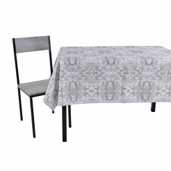 Τραπεζομάντηλο Αλέκιαστο 140X220Εκ. Μπεζ Γκρι Ankor