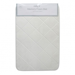 Πατάκι Μπάνιου Memory Foam Εκρου Με Sbr 50X80Εκ.Ankor 