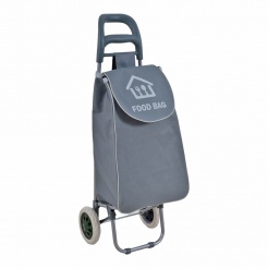 Καρότσι Λαϊκής Μεταλλικό Με Γκρι Σάκο Food Bag 35X27X94Εκ.Ankor